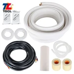 50 Feet 3/8" - 5/8" Dia. Air Conditioning Cooling Connection Pipe Install Kit. Fixed Price $151.70.
