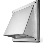 Calimaero Hwg 5" Outdoor Dryer Vent Cover Stainless Steel Exhaust Fan. Fixed Price $42.58.