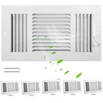 Vihose Pcs Covers 12X6 Hvac Sidewall Ceiling Registers 3 Way Vents. Fixed Price $111.53.