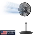 Lasko Cyclone 18" 3-SPEED Oscillating Pedestal Fan, S18910, Adjustable Height. Fixed Price $33.50.