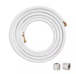 Vevor 25 Ft. Mini Split Line Set 1/4 In. And 1/2 O.d Copper Pipes Tubing. Fixed Price $94.99.