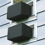 Luxiv 2 Pack Window Air Conditioner Cover Outdoor Winter, Outside U.... Fixed Price $27.38.