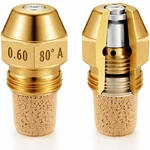2 Pcs Hollow Oil Burner Nozzle 0.6-80 Spray Brass Fuel 80.... Fixed Price $27.89.