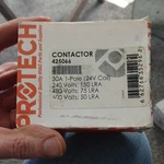 Protech 425066 1-POLE 24V Coil Contactor Metal Plastic Copper Hvac. Fixed Price $15.94.