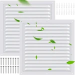 Pcs 12" X Aluminum Gable Vent Shed Attic With Screen Mesh White. Fixed Price $35.35.