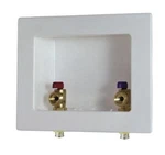 Viega 97001 Washing Machine Outlet Box 1/2" Brass 1/4 Turn Valves Pex. Fixed Price $50.00.