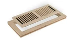Designers Image 4X12 Unfinished Red Oak Flushmount Floor Register Air Vent Grill. Fixed Price $35.14.