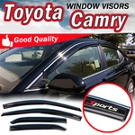 For 18-24 Toyota Camry Window Visor Guard Shade Deflecto W/ Chrome Trim & Sports. Fixed Price $42.49.