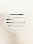 Maurice Franklin Louver RLW-100FOUR 2.5'' White Aluminum ''new''. Fixed Price $11.99.