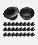 Hvac Cover Vihose 24 Pcs 4'' Abs Round Plastic Soffit Vents Exha. Fixed Price $59.99.