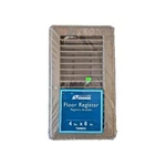 Accord Floor Register Louvered Design 4" X 8" 66035 ABFRBR48 Brown Finish New. Fixed Price $14.44.