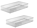 Ybm Home Silver Mesh Drawer Cabinet Shelf Organizer Bins School Supply Holder, 6. Fixed Price $38.25.