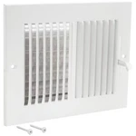 Ez-flo 8 X 6 Inch (duct Opening) Air Vent Cover For Wall In., White. Fixed Price $18.99.