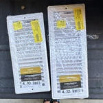 Imperial Standard Series Ceiling Register White Louvered Painted Metal 4X10 4X12. Fixed Price $10.00.