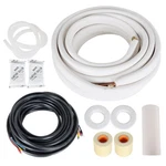 1/4" - 3/8" Dia. 50 Feet Install Kit For Mini Split Heat Pump Systems. Fixed Price $125.06.