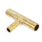 Uxcell Reducing Barb Hose Fitting Tee Shape Pipe Connector Brass 3/8". Fixed Price $14.63.