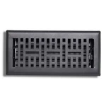 Sierra Grates Metro Matte Black Steel Floor Register. Fixed Price $21.99.