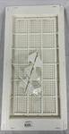 Foundation Vent Kit - Crawl Space 16" X 8" Vinyl White 123 Mid America. Fixed Price $44.99.