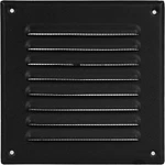 5 X Inch (opening Size) Black Galvanized Steel Square Air Vent Cover - Hvac Lo. Fixed Price $21.85.