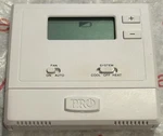 PRO1 Iaq T601-2 Non-programmable Thermostat W/ Sq. In Display (1H/1C) Used. Fixed Price $25.00.