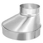 8" 4" Eccentric Reducer Galvanized Iron Ducting Connectors. Fixed Price $36.09.