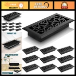 Morningro Heavy Duty Walkable Floor Vent Covers Black 4 X 10 Inch. Fixed Price $169.99.