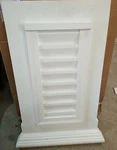 Fypon Decorative Louver LV12X24-4F6WCH 25545605. 19X33.5. Fixed Price $39.00.