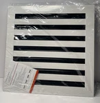 16X16 Modern Ac Vent Cover - Decorative White Air Texas Buildmart. Fixed Price $149.99.