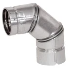 Selkirk 4" 45/60/90 Degree Adjustable Elbow (round - Type Gas Vent) 104230. Fixed Price $34.20.