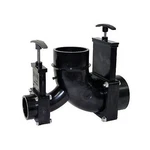 Valterra T81 Rv Waste Double Elbow Rotating Valve 3" Hub X 1-1/2" Spigot. Fixed Price $58.37.