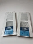 Set Of Accord Sidewall/ceiling Vent/ Register W/ 2-WAY Design, 12"X4" #69687. Fixed Price $24.95.