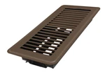 Deflecto Floor Register, X Inches, Brown, RGFB104. Fixed Price $9.99.