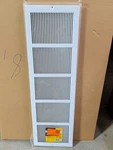 New 1-WAY Steel Baseboard Return Air Grille In WHITE-E123RW30X08. Fixed Price $25.00.