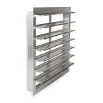 Dayton 3HHN4 Exh SHUTTER,10 In,frnt Flange,sgl Pannel. Fixed Price $75.45.