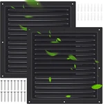 Pcs 12" X Aluminum Gable Vent Shed Attic With Screen Mesh Square. Fixed Price $35.99.