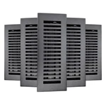 Prima Decorative Cast Aluminum Floor Register 3 X VR-102 (pack Of 5). Fixed Price $194.36.