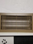 Floor Register Vent Cover Grille 12 X 6 Duct Metal Steel Brown New. Fixed Price $19.99.
