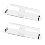 CH24GLOBALL 2-PACK Air Vent Deflector 8.5 TO15.5 Inches, Clear. Fixed Price $24.13.
