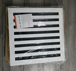 Buildmart 16X16 Modern Ac Cover - Decorative White Air Vent, No Screws Read. Fixed Price $69.99.