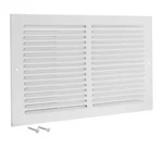 Ez-flo 61643 H, White Steel Sidewall Ceiling Return Air Filter Grille, 14" X 8". Fixed Price $20.00.