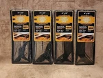 Lot Of 4: Truaire Floor Register Traps. Nylon/plastic Black 4"H X 12"W H150TRAP. Fixed Price $35.95.