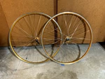 Mavic Open Pro Wheelset W/ Tune Mag 170 Campy Rear Hub & Coda Comp. Front. Fixed Price $450.00.