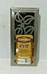 Imperial Painted Satin Nickel 4" X 10" RG3249 Floor Register. Sealed. Fixed Price $15.00.