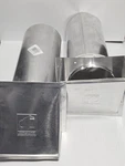 2 Dundas Jafine PVB4EAL 4" All Aluminum Exhaust Hood With Damper. Fixed Price $18.95.