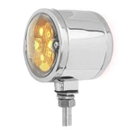 Gg Grand General 78553 Amber/red Double Faced 16 Led Light With Chrome Die Cast. Fixed Price $122.55.