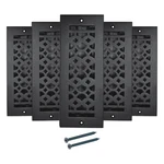 Prima Decorative Cast Aluminum Floor Register 3 X VR-100 (pack Of 5). Fixed Price $194.36.