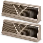 2 Pack 15" Baseboard Vent Covers For Home - Floor & Wall Air Diffusers, Easy Ins. Fixed Price $69.99.