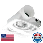 Air King AS54 Advantage Exhaust Bath Fan 50-CFM 3.0-SONES White Finish. Fixed Price $43.79.