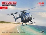 Icm 1/48 Us Army MH-6J Little Bird Special Forces Helicopter 48369. Fixed Price $47.99.