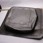 Master Flow 50 Sq. In. Nfa Aluminum Square-top Roof Static Vent Weatherwood. Fixed Price $8.63.
